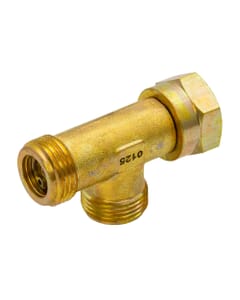 Propane Changeover Tee Piece with Non-Return - W20, HA123N
