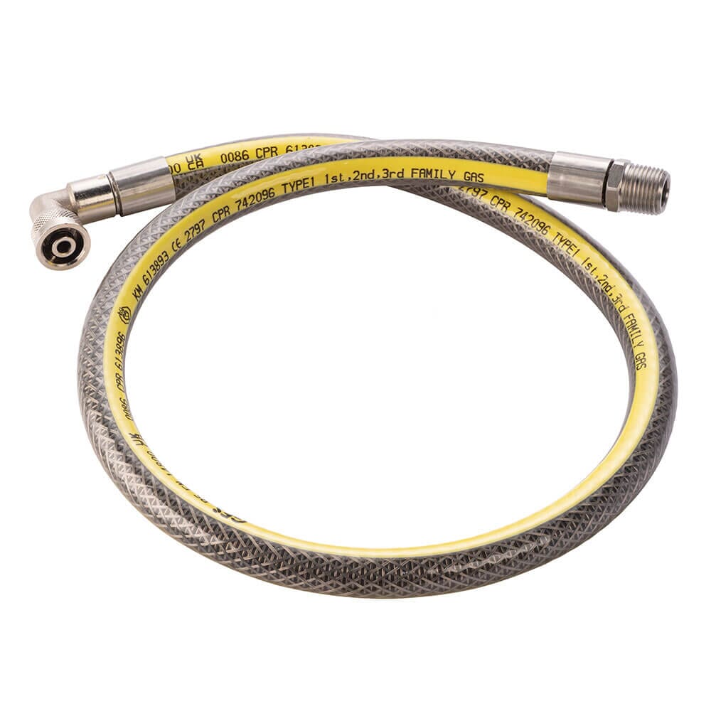 GFS® Micropoint Plug-In Bayonet Gas Cooker Hose 1250mm 