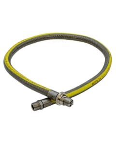 GFS® Straight Bayonet Gas Cooker Hose EN14800 1/2" x 1000mm, HA130