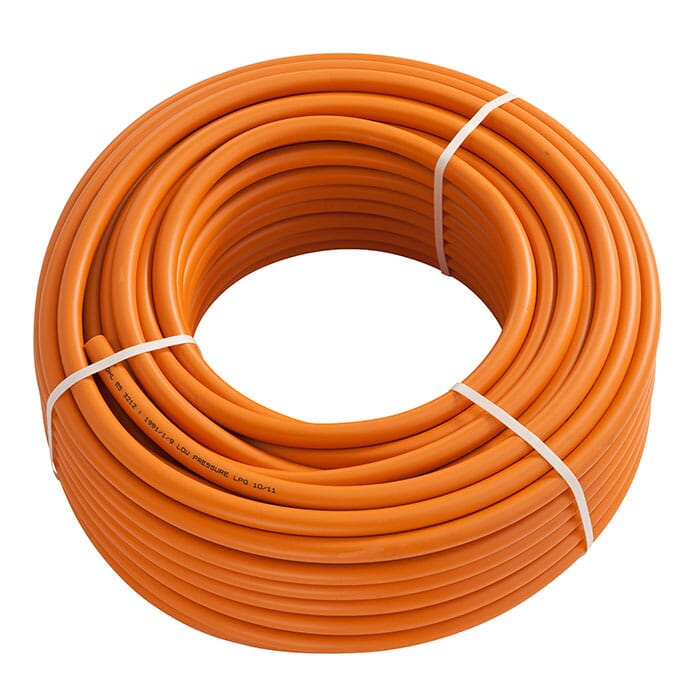 9mm LPG Low Pressure Gas Hose (Orange)