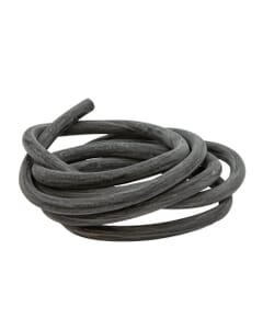 Black Neoprene U Gauge Hose - 2 Metres, HA169