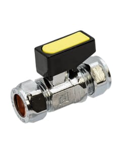 Mini Gas Ball Valve - 15mm Compression, HA187