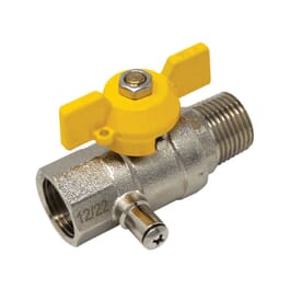 Gas Test Point Ball Valve 1/2