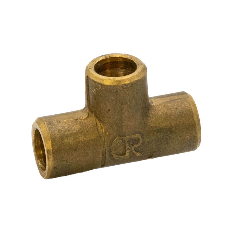 Yorkshire Brass Solder Ring Equal Tee - 8mm, HA232