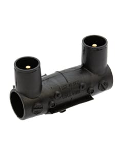 Universal 20mm Black MDPE Electrofusion Coupler, HA2500