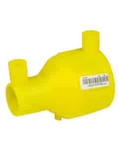 90mm x 125mm Yellow MDPE Electrofusion Reducing Coupler