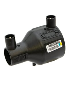 Universal 32mm x 63mm Black MDPE Electrofusion Reducing Coupler, HA2506