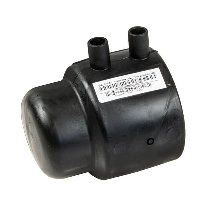 Universal 63mm Black MDPE Electrofusion End Cap, HA2518