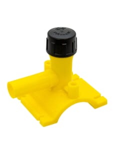 90mm x 32mm Yellow MDPE Electrofusion Tapping Tee, HA2520