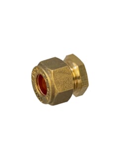 Brass Compression Stop End - 8mm, HA256