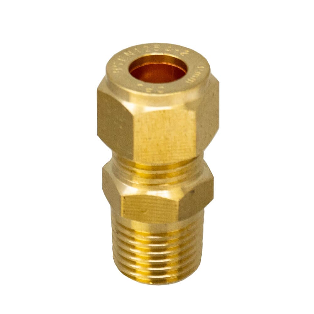 Everbilt 1/4 In. OD Compression X 1/2 In. MIP Brass Adapter Fitting 800789 - The Home Depot - Foto 5