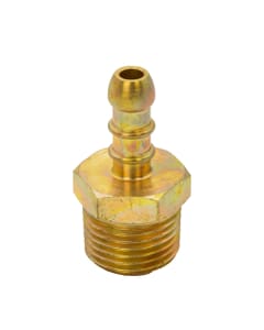 Fulham Gas Hose Nozzle - 1/2" BSP Male T x 10mm, HA304