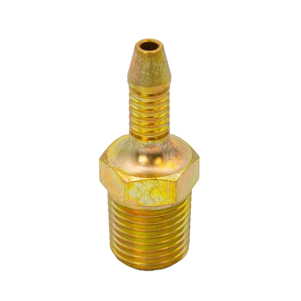 High Pressure Gas Hose Nozzle - 1/4" BSP Male T x 4.8mm