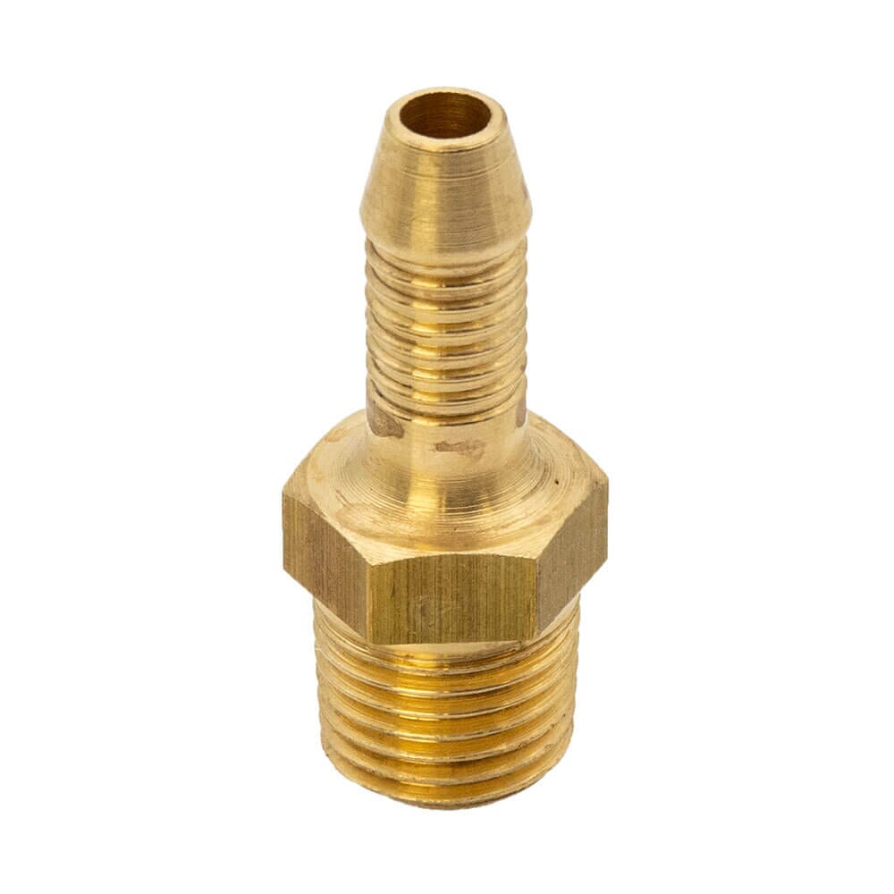 High Pressure Gas Hose Nozzle - 1/4" BSP Male T x 6.3mm