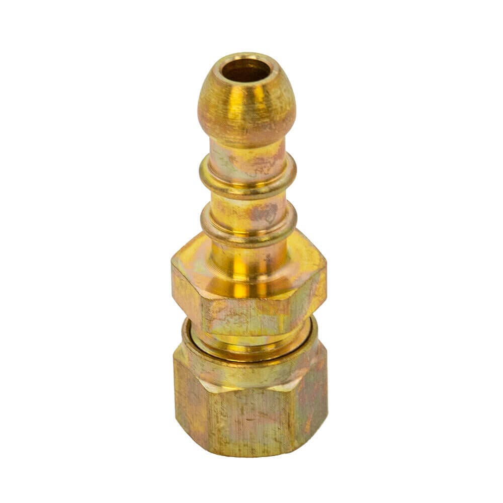 Fulham Gas Hose Nozzle - 8mm Compression x 10mm, HA312