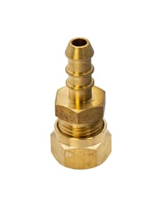 Fulham Gas Hose Nozzle - 10mm Compression x 10mm, HA313