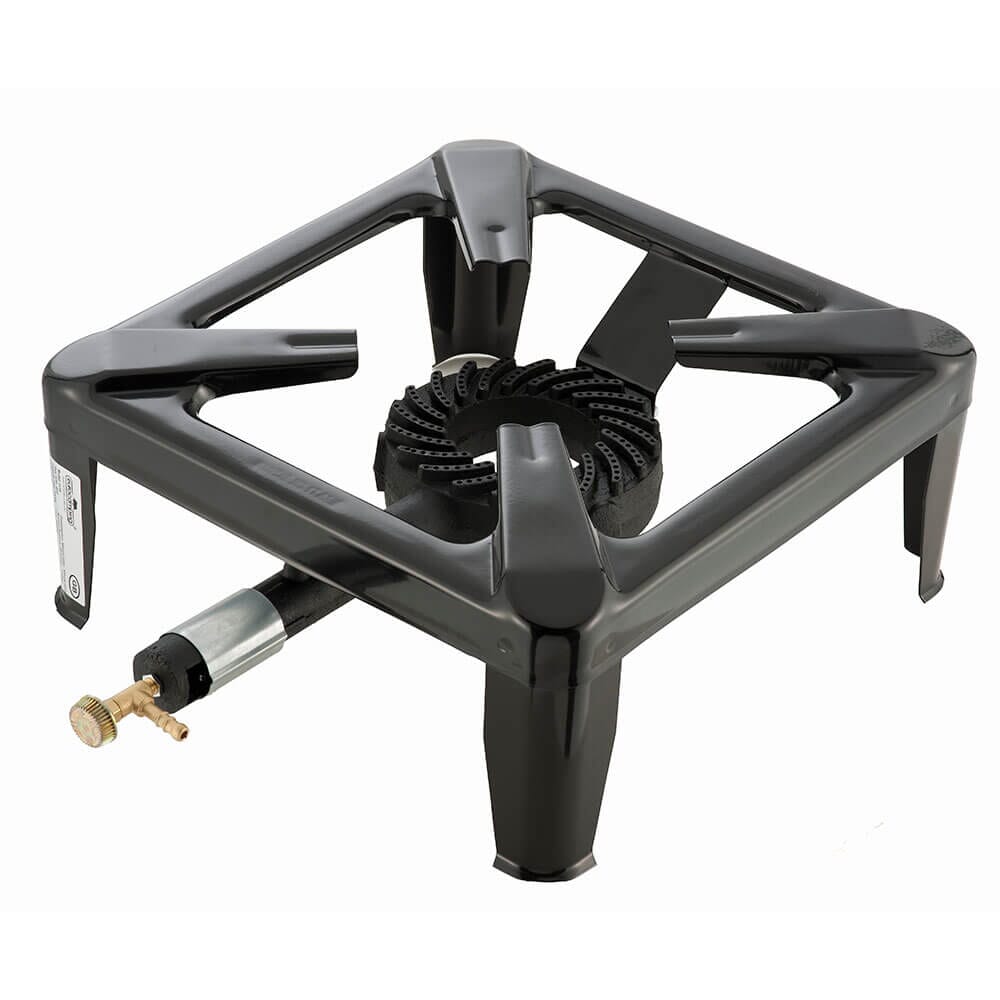 Large Square 7.5kW Gas Boiling Ring, HA316