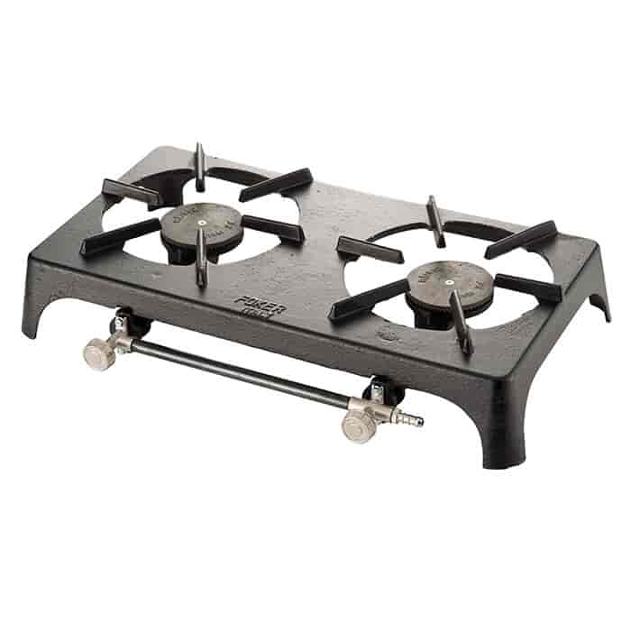 Foker Cast Iron Double Burner Gas Boiling Ring, Commercial catering