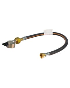 20" Propane/Butane Gas Pigtail - 21mm Clip-on Adaptor x W20, HA328