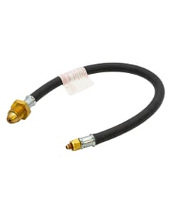 20" Propane Gas Pigtail - NR POL x 1/4" Standpipe, Nut & Olive (N2), HA329