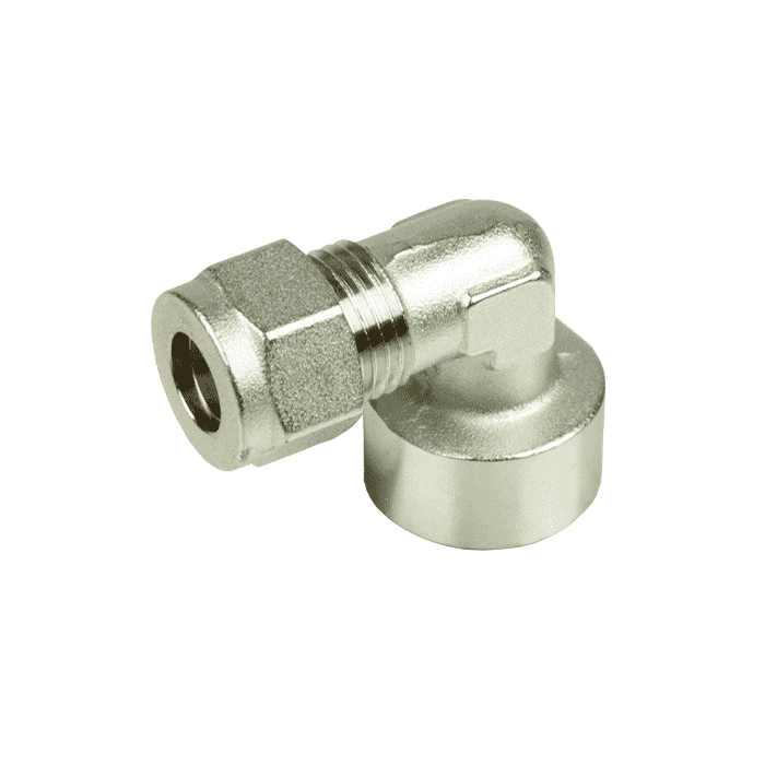 Test Point Elbow - Brass - 1/4 Compression - Imperial - Pressure