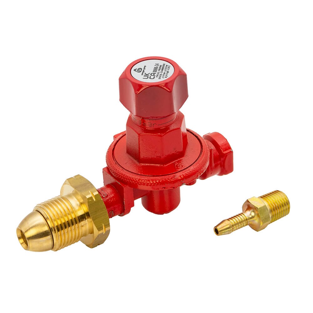 Cavagna High Pressure Propane Regulator 0.5–4 Bar Adjustable, HA115