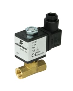 Elektrogas 12V DC Gas Solenoid Valve 1/4 Inch Bsp Fm
