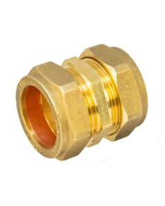 28mm Brass Compression Straight Coupling, HA5055