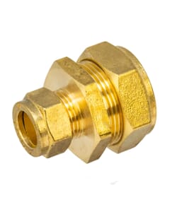 28mm x 15mm Brass Compression Reducing Coupling, HA5056