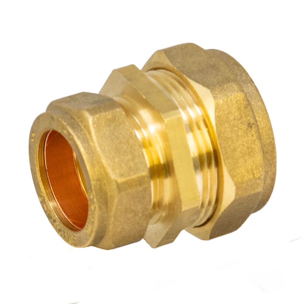 22mm x 22mm Brass Compression Reducing Coupling, HA5057