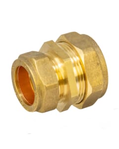 22mm x 22mm Brass Compression Reducing Coupling, HA5057