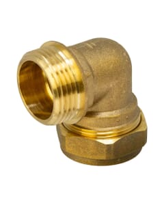 Brass Compression Elbow – 28mm x 1" BSP , HA5063