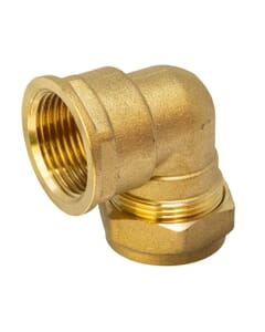 28mm Compression Elbow x 1" Bspfm