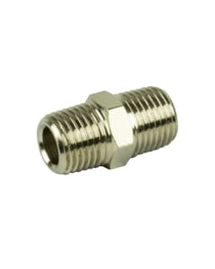 Aignep 1/4" Bsp Nickel Plated Brass Nipple
