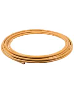 10mm x 25 Metres Yellow PVC Coated Copper Tube