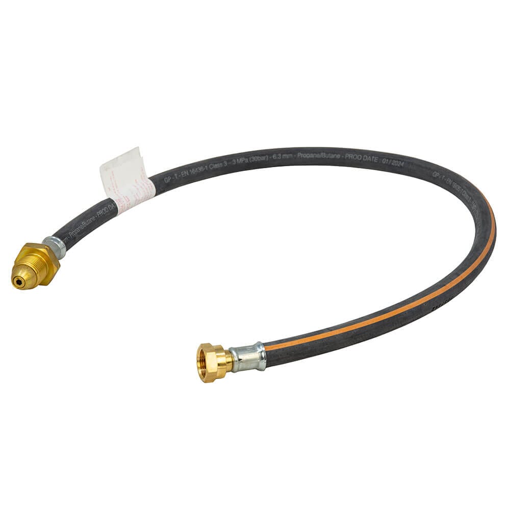 750mm Caravan/Motorhome Propane Gas Pigtail - NR POL x W20 