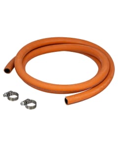 10mm x 5m of High Pressure Gas Hose and Jubilee Clips, HA7007