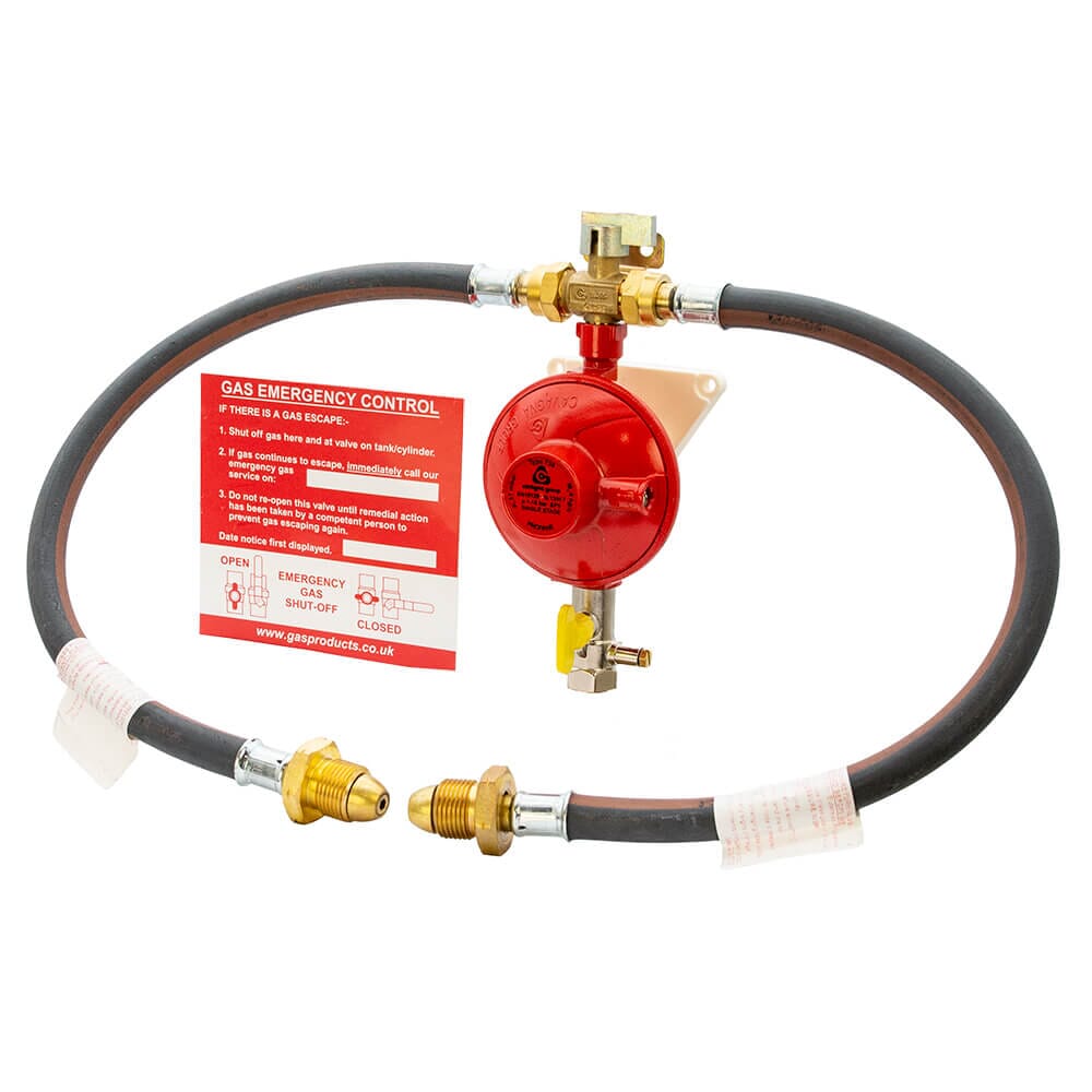 Cavagna LPG Manual Changeover Propane Gas Regulator Kit - UK POL, HA701