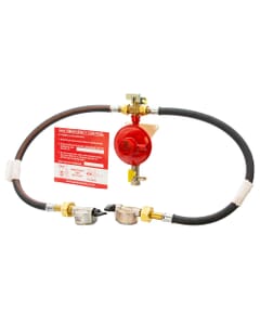 Cavagna LPG Manual Changeover Propane Regulator Kit – 21mm Clip-On, HA701T