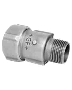Primofit Gas Compression Adaptor - 3/4" Bspm x 25mm MDPE