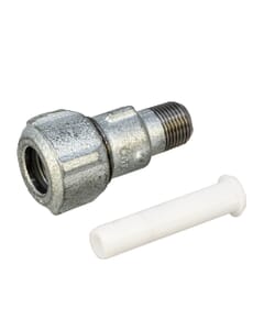 Primofit Galvanised Gas Adaptor 1/2" BSPM x 20mm MDPE, HA755