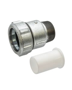 Primofit® Galvanised Gas Adaptor 2" BSPM x 63mm MDPE, HA758