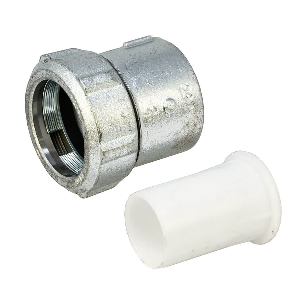 Primofit® Galvanised Gas Adaptor 2" BSP FM x 63mm MDPE