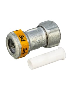 Primofit® Gas Coupling 3/4" Steel Pipe x 25mm MDPE, HA846