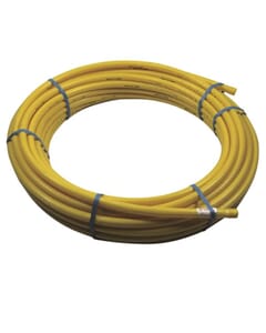 Yellow MDPE Gas Pipe - 25mm x 100m