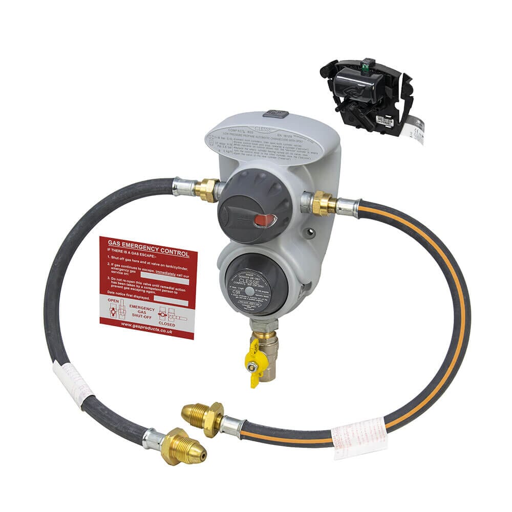 RF6030 Automatic Changeover Gas Regulator Kit with OPSO - UK POL ...
