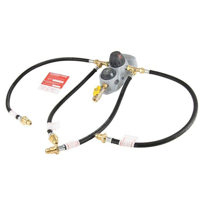 Clesse TR800 Four Pack ACO Gas Regulator Kit with OPSO - UK POL, HA9604