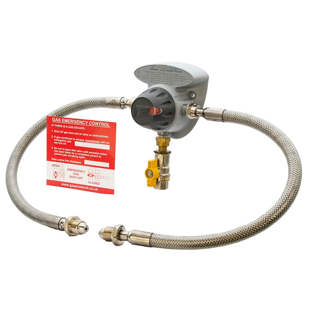 Clesse HP 1.5 Bar Automatic Changeover Gas Regulator Kit - UK POL, HA9605