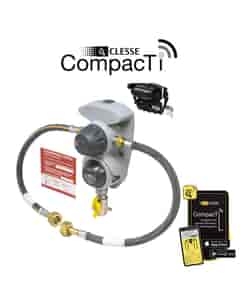 Clesse TR800 Automatic Changeover Propane Gas Regulator Kit with OPSO & Telemetry, HA9602TR
