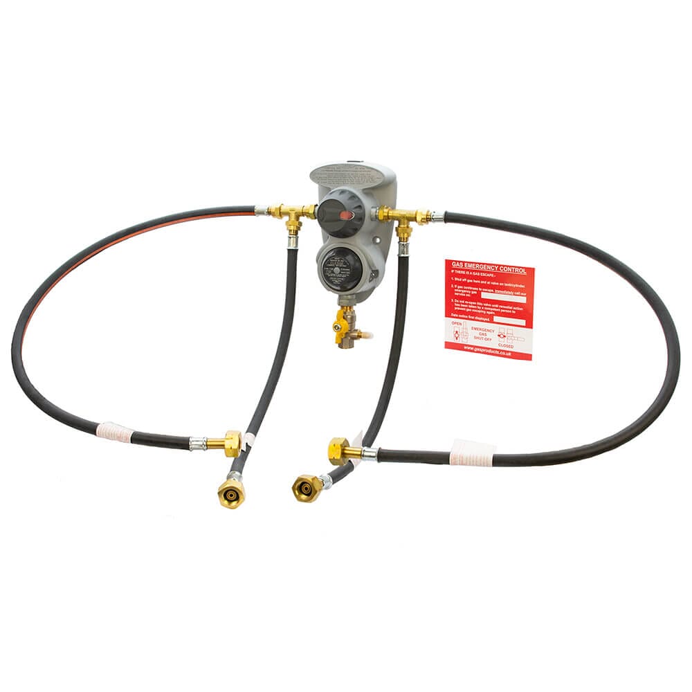 Clesse TR800 Four Pack ACO Gas Regulator Kit with OPSO - Irish F-Valve, HA9656